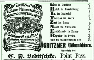 Australische Zeitung advertisement