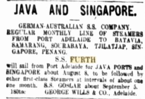 George Wills & Co. Adelaide, Advertisment, The Register July 1910