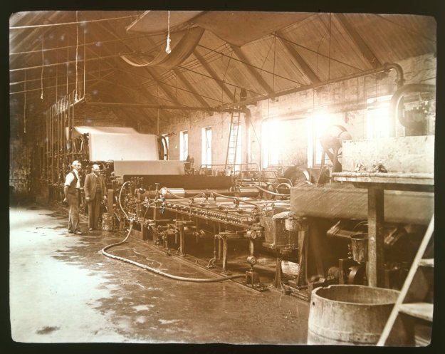 Paper making machine, Barwon Paper Mill, Fyansford