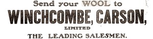 wool sales broker Winchcombe Carson
