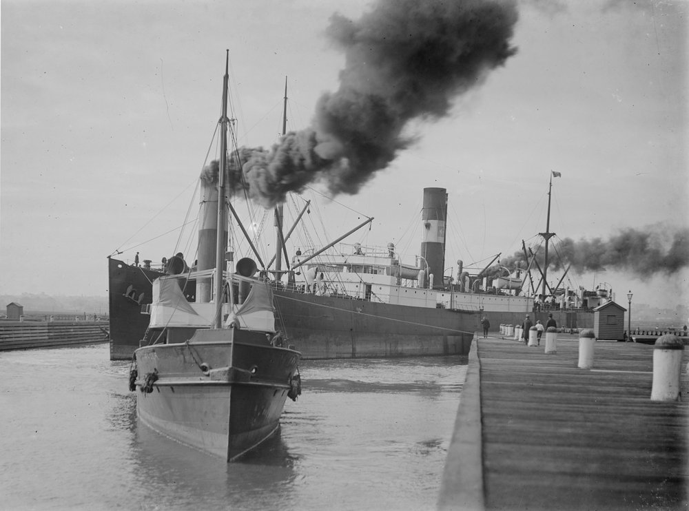 Victoria Dock, Melbourne, 1911