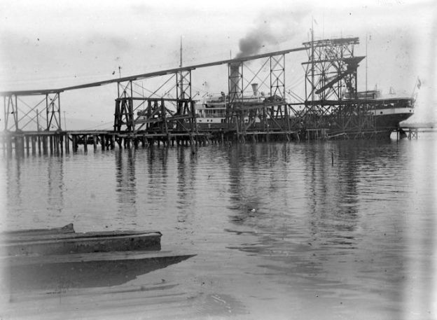 Een kolentip bij Poeloe Laoet in Zuidoost-Borneo