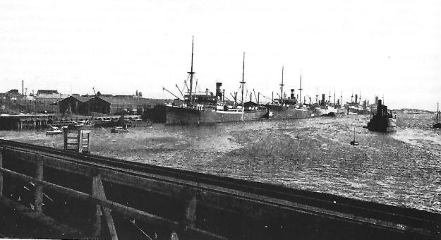 Fremantle harbour, 1910