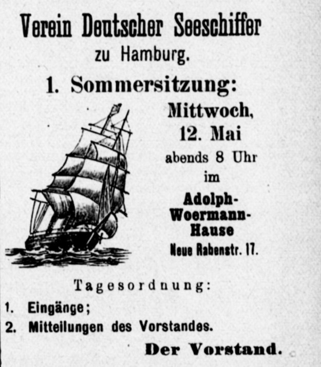 Verein Deuscher Seeschiffer 1915