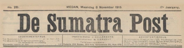 De Sumatra Post, Medan