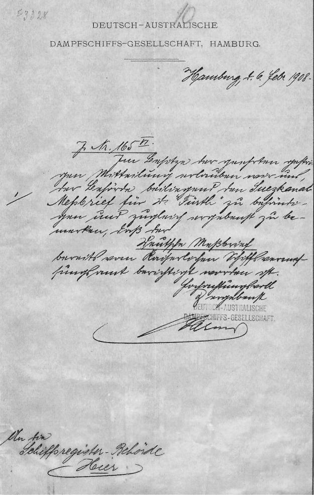 Deutsch-Australische Dampfschiffs-Gesellschaft Hamburg