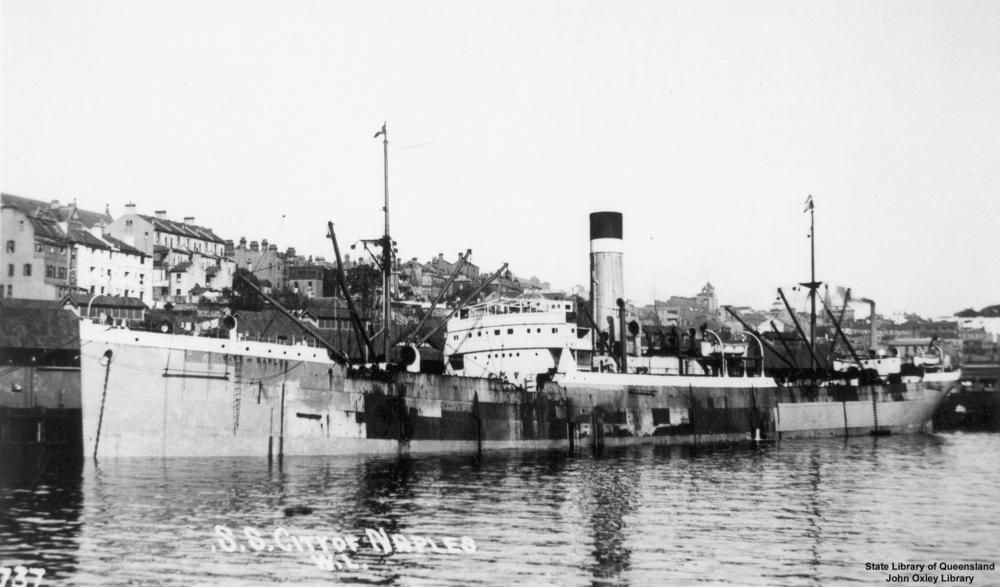 City of Naples, Ellerman's Hall Line