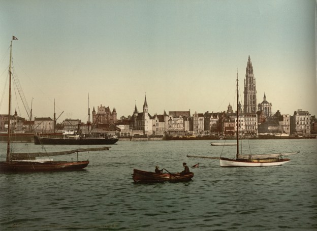 Antwerp 1900 schelde Anvers escaut