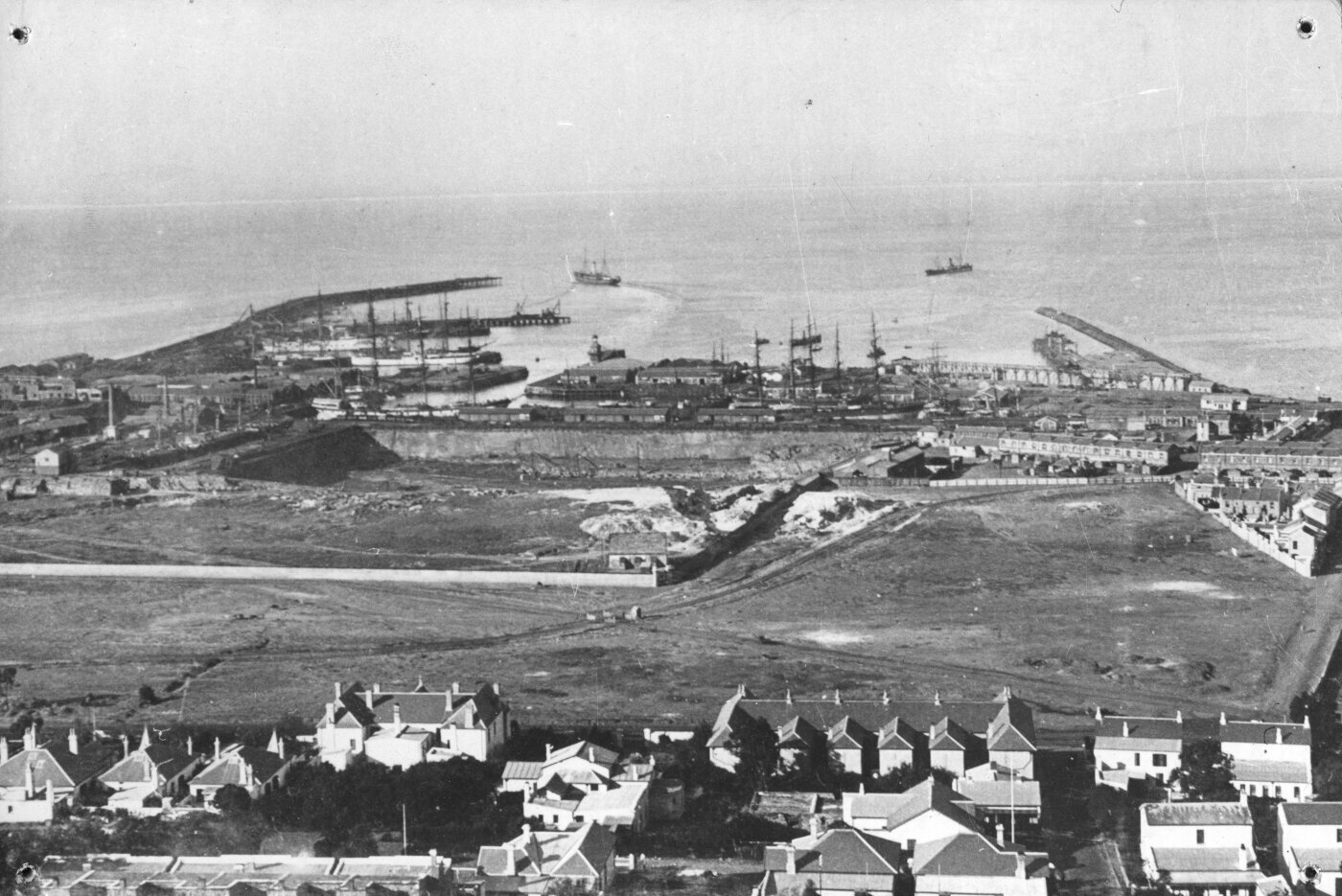 Cape Town harbour 1890