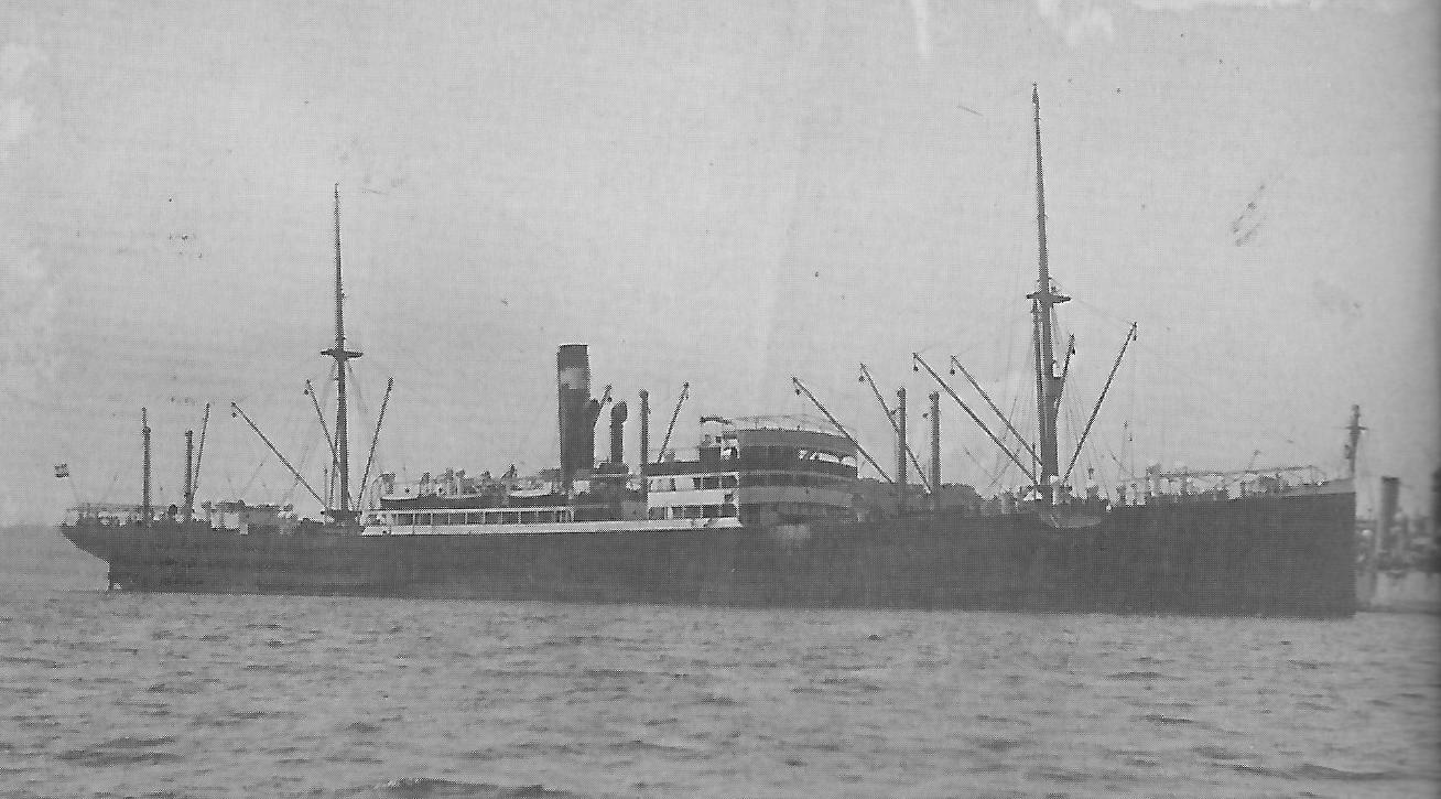 SS Lueneburg, German Australian Line 1912
