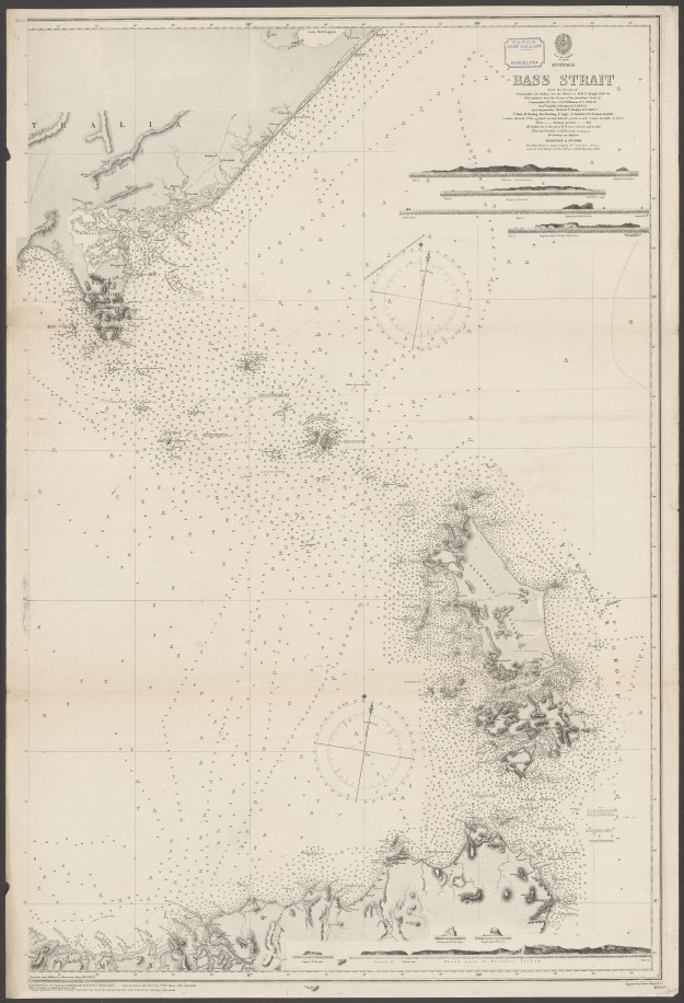 Bass Strait 1898 Eastern entry
