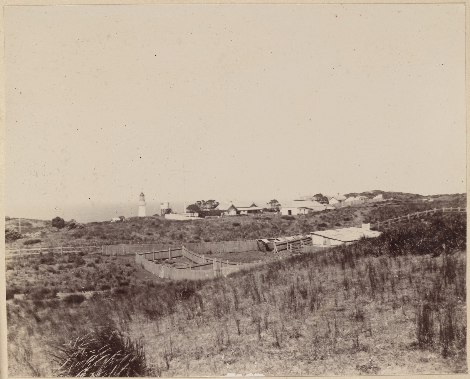 Cape Otway with lighthouse 1901