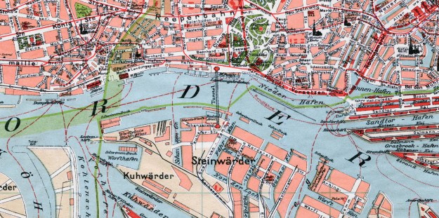 Blohm & Voss, Hamburger Hafen, 1911