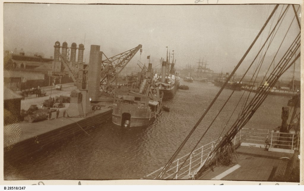Yarra river, Melbourne, 1914