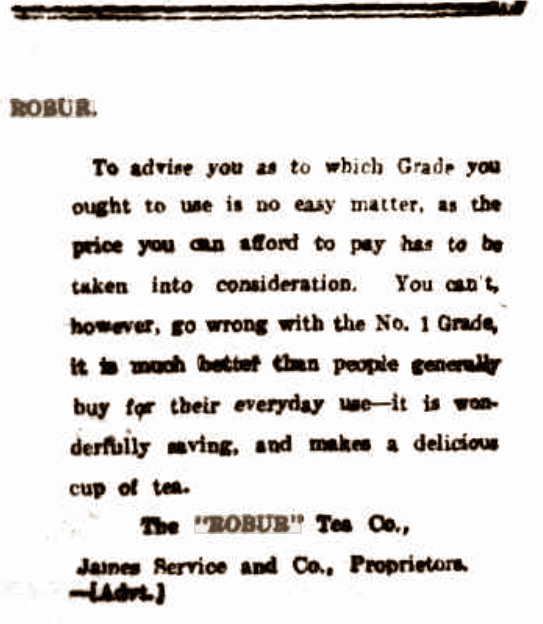 ROBUR tea, Melbourne