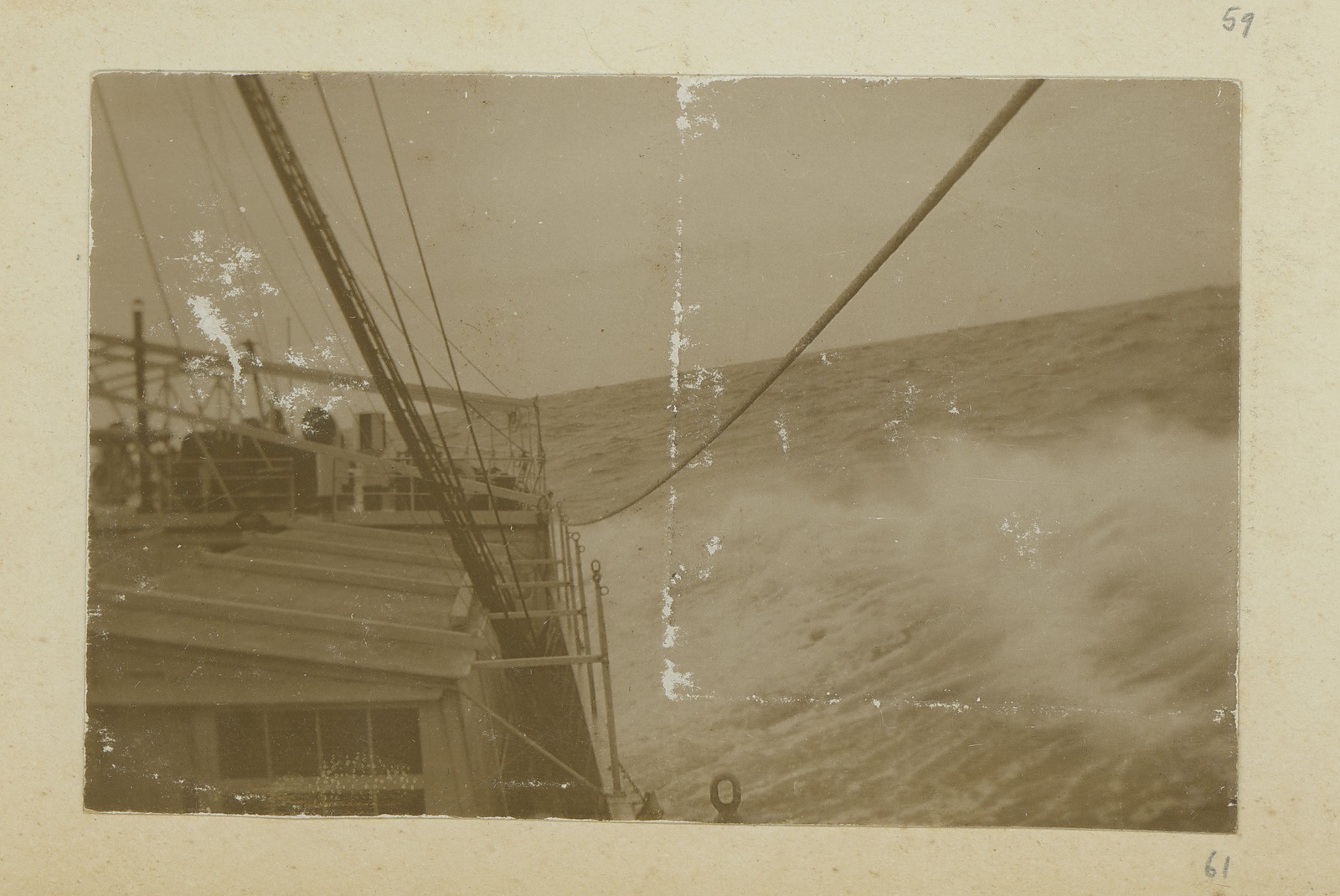 Hoher Seegang, ca. 1914