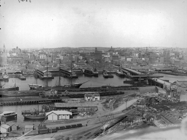 Darling Harbour, Pyrmont, about 1900