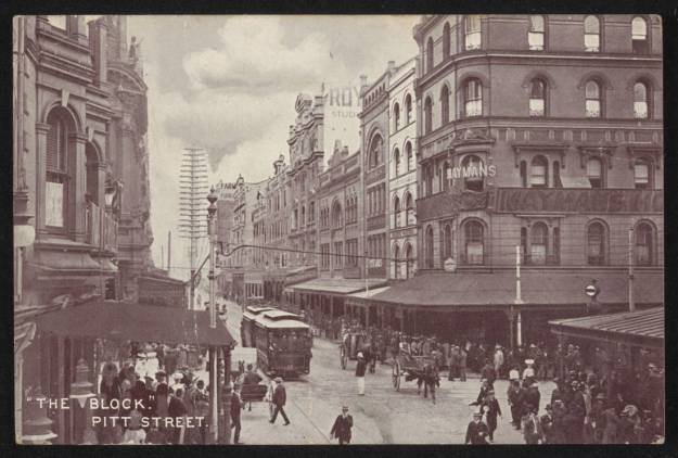 Sydney 1917, Pitt Street
