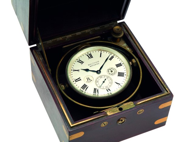Waltham Boxed Naval Chronometer 1910