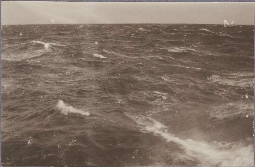 Karl Lehmann 1914 Wellen in der Nordsee