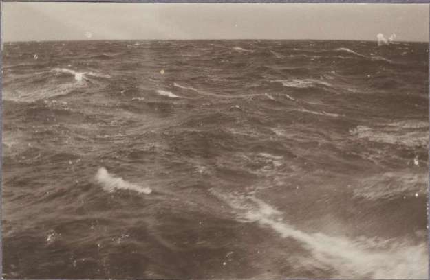 Karl Lehmann 1914 Wellen in der Nordsee