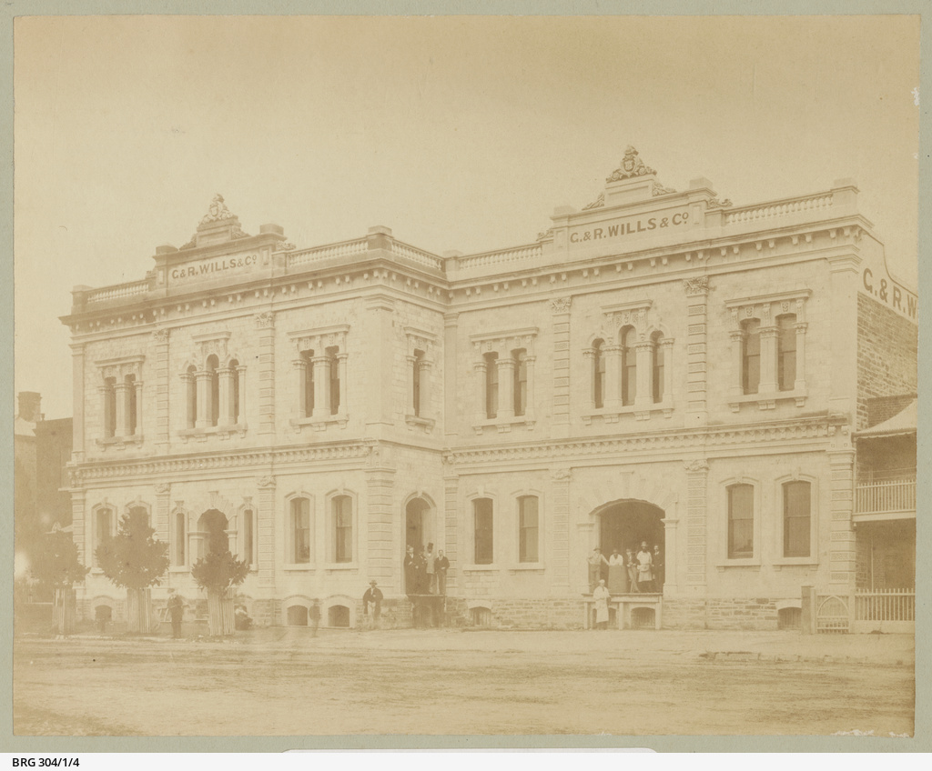 Wills and Co North Terrace Adelaide