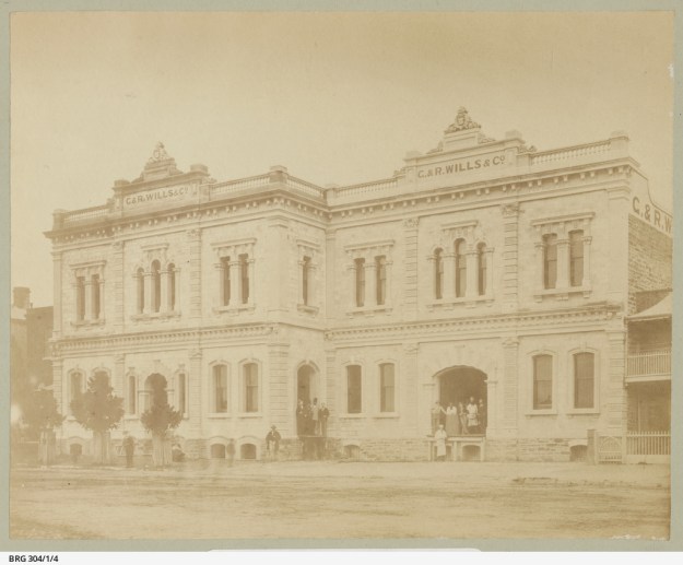 Wills and Co North Terrace Adelaide