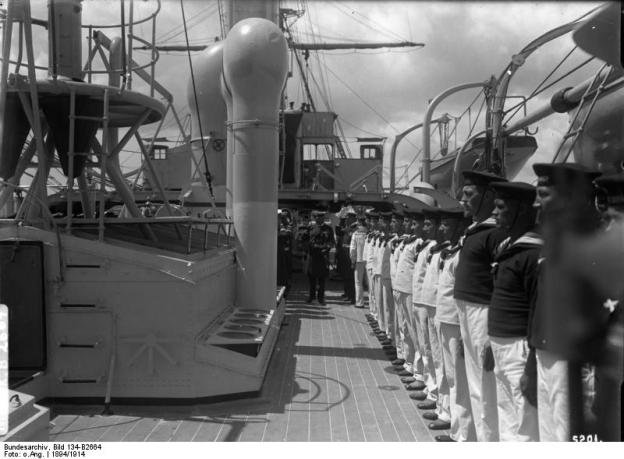 SMS Geier, Wilhelm II.