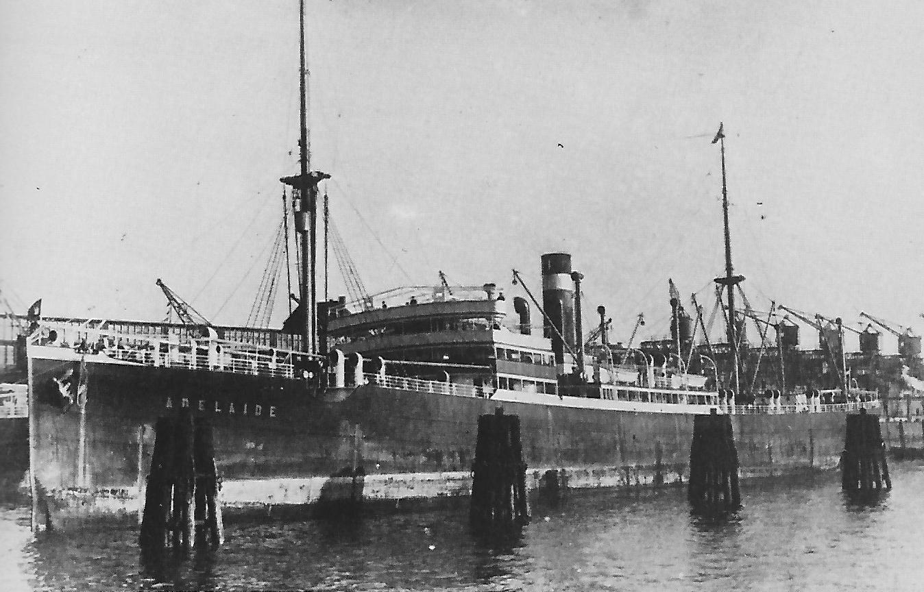Adelaide ship 1911 German Australian Line