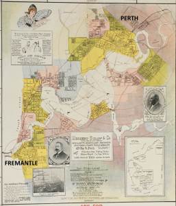 Perth map 1900