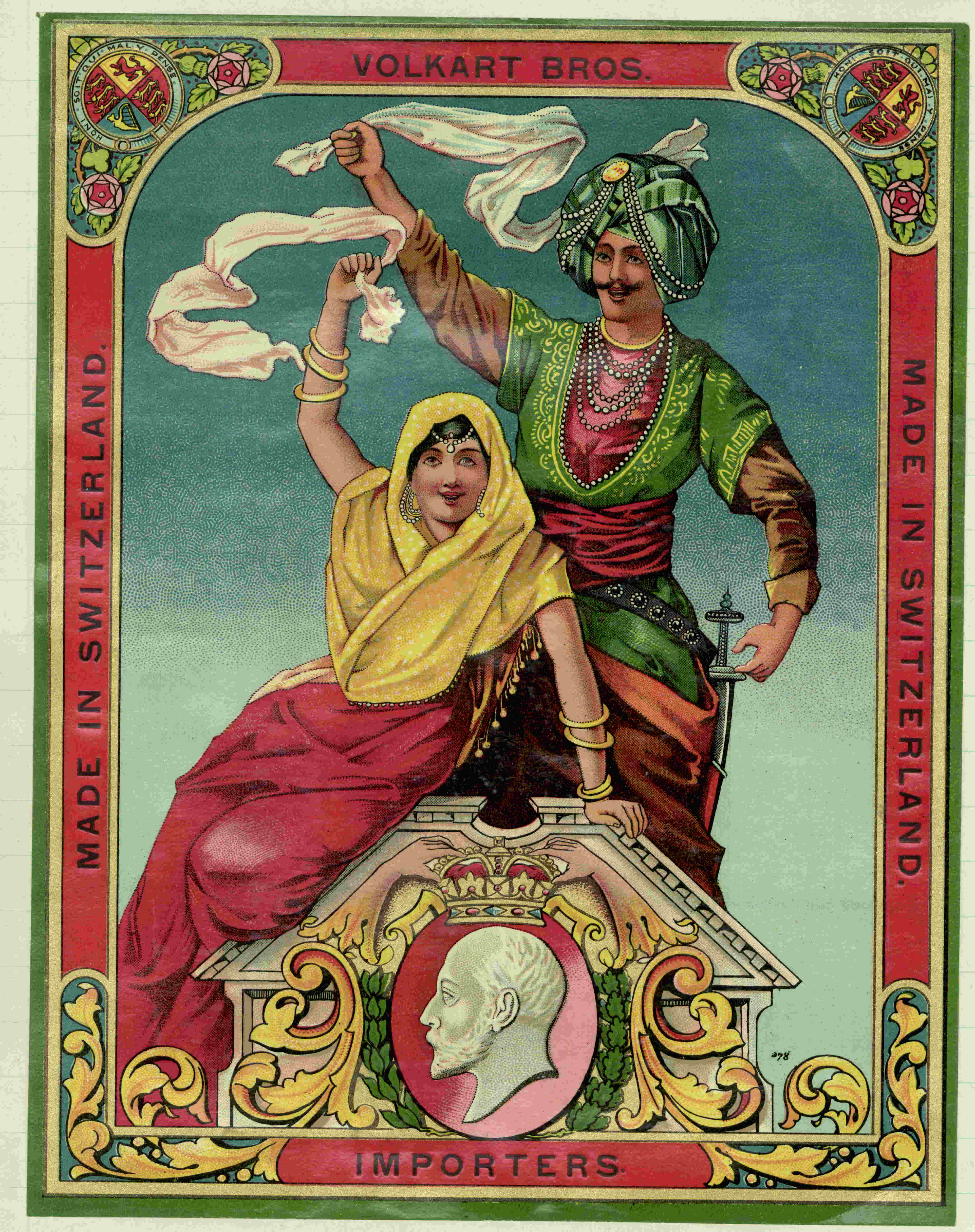 Volkart Brothers label