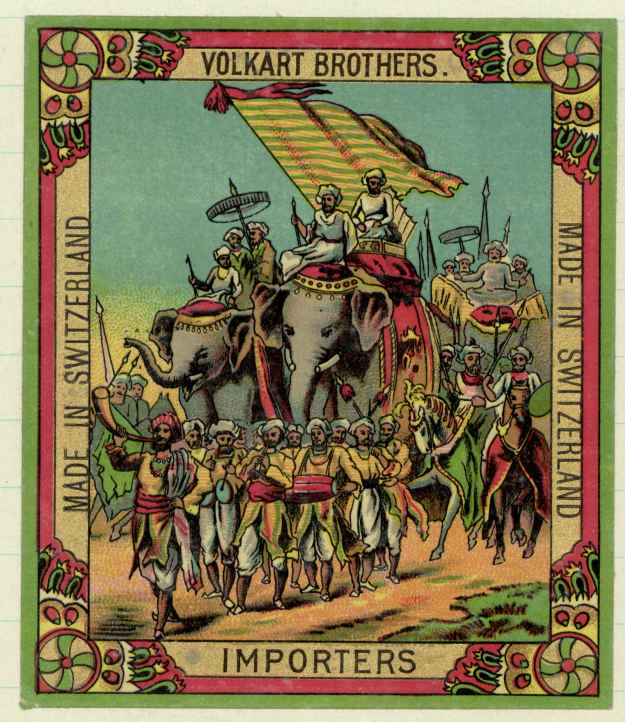 Volkart Brothers, label