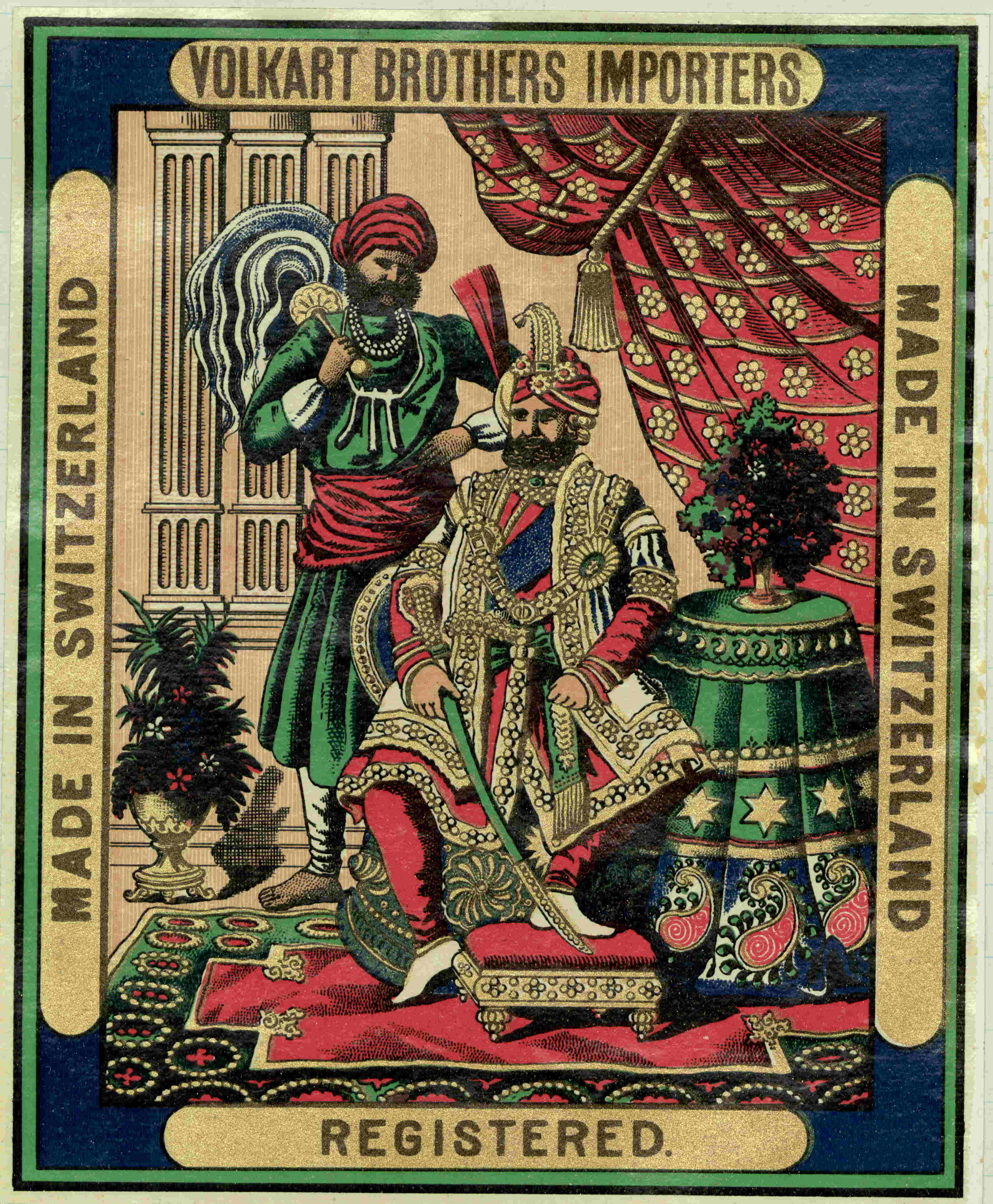 Volkart Brothers Label