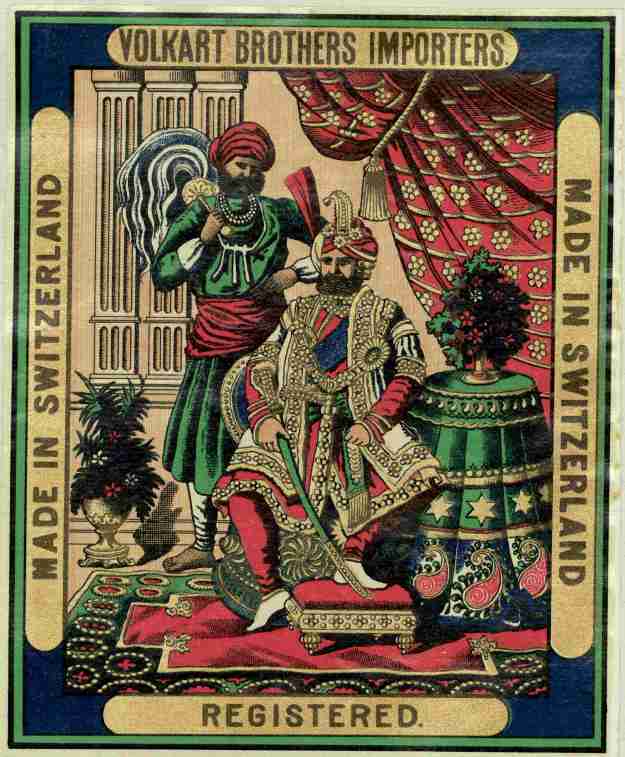 Volkart Brothers Label