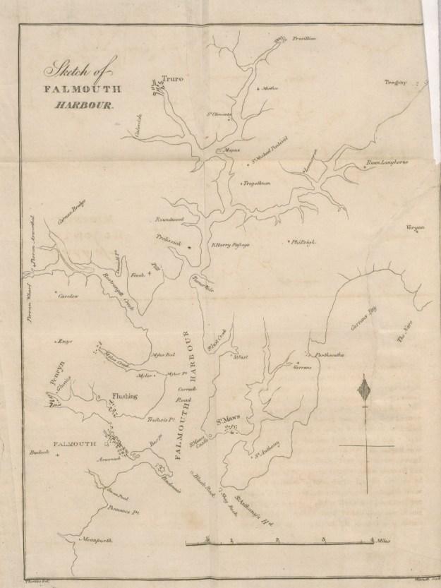 Falmouth map 1827