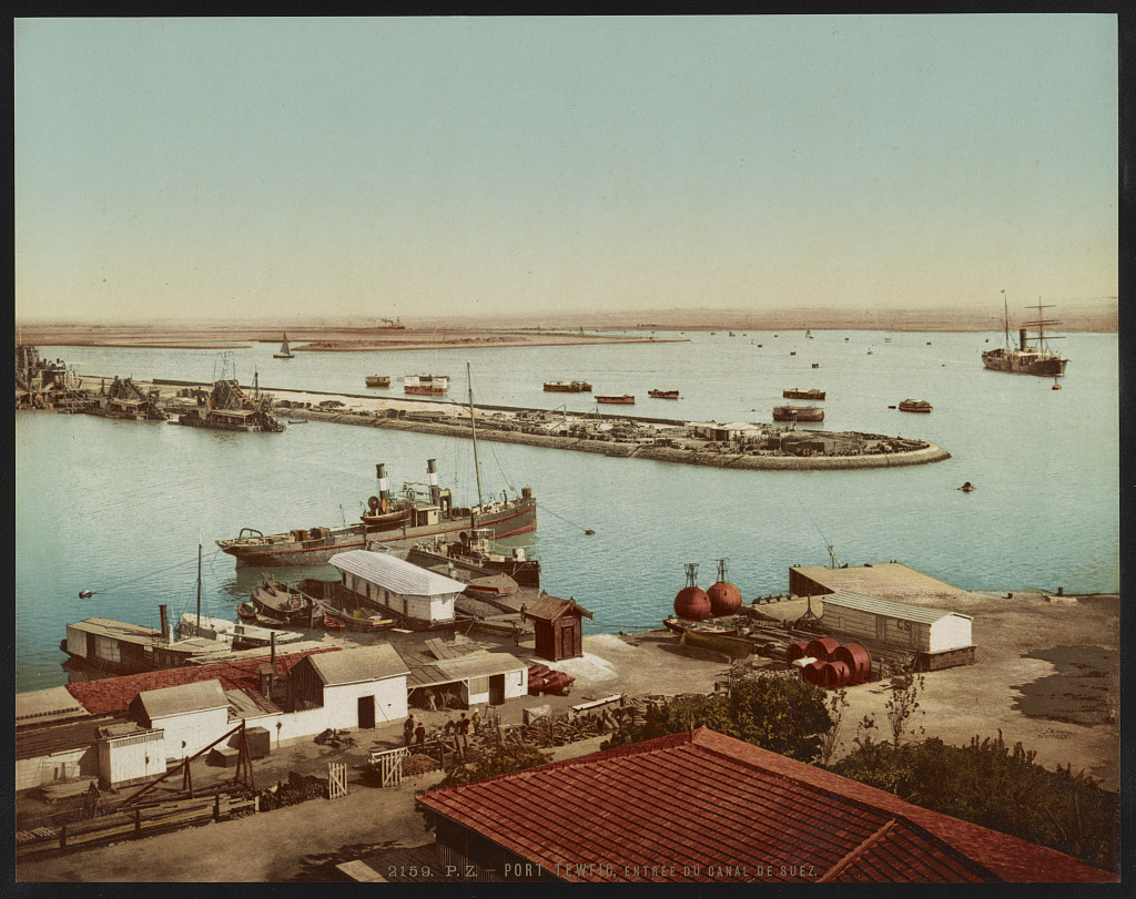 Port Tewfic, Suez canal