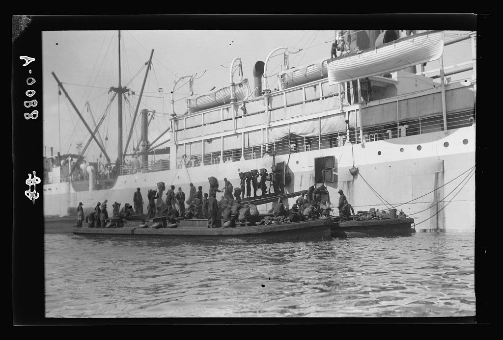 coaling Port Said 1934