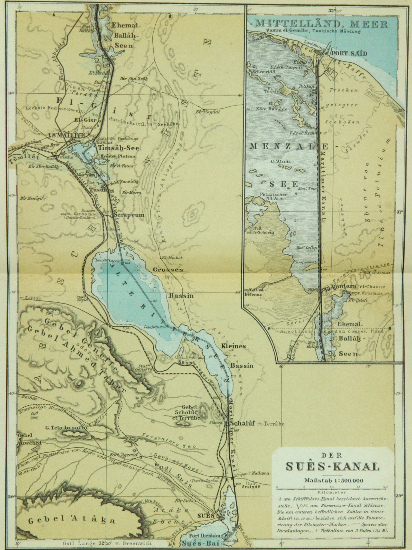 Suez canal 1914