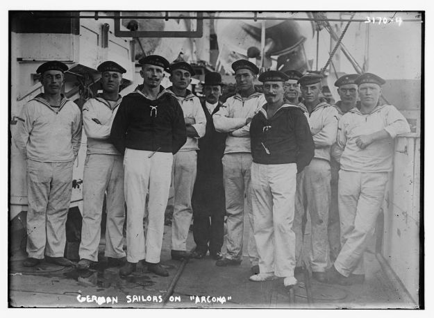 SMS Arcona, 1910, sailors