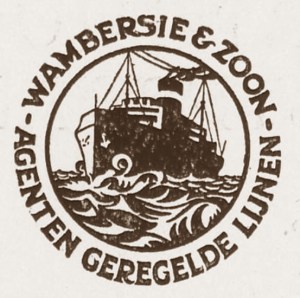 Logo der Fa. Wambersie & Zoon, ca. 1910