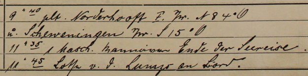 Logbuch Neumünster 1914