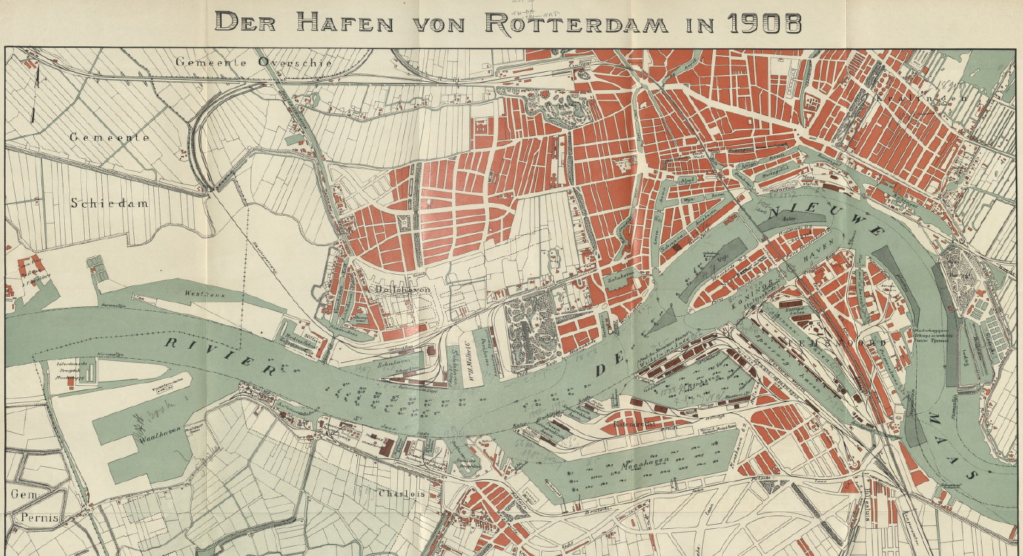 Hafen Rotterdam 1908