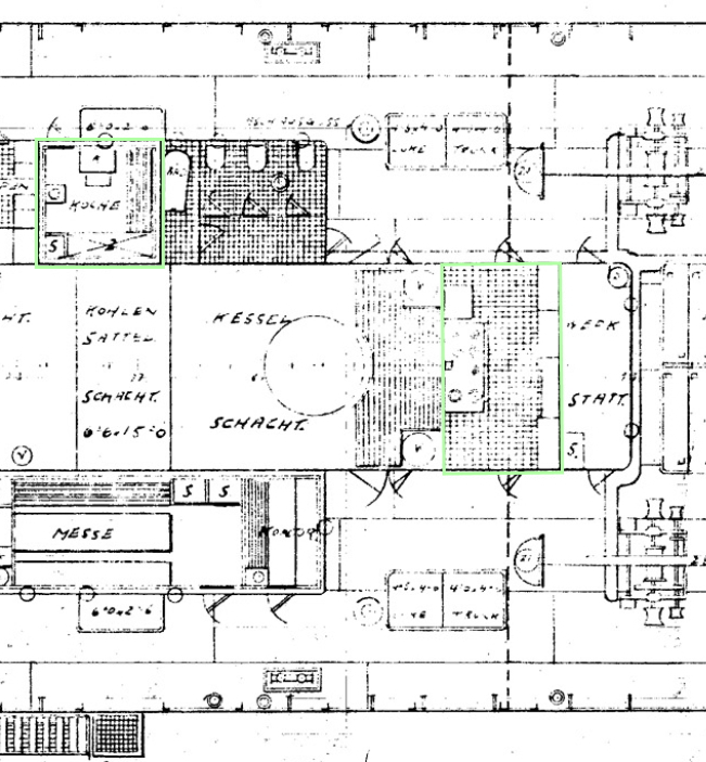 Kombüse Dampfschiff Fürth