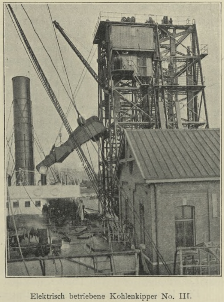 Kohlenkipper Rotterdam 1908