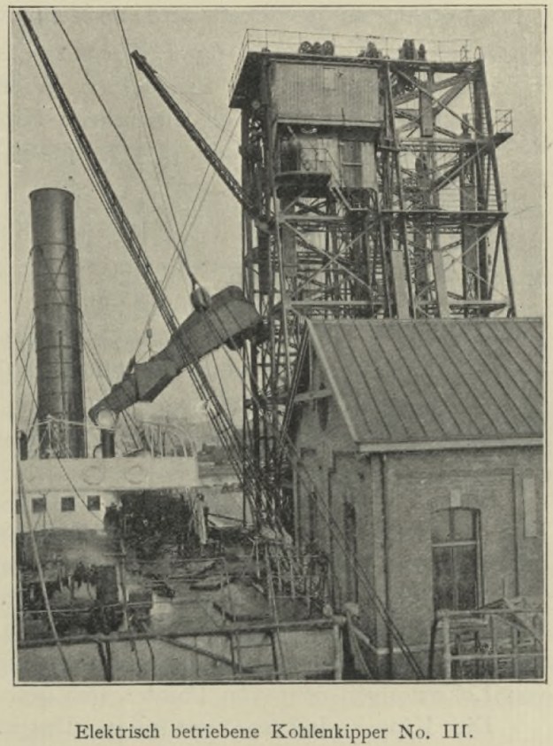 Kohlenkipper Rotterdam 1908