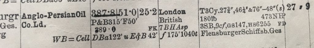 Kerman, exFürth, Lloyd's Register 1914-1915