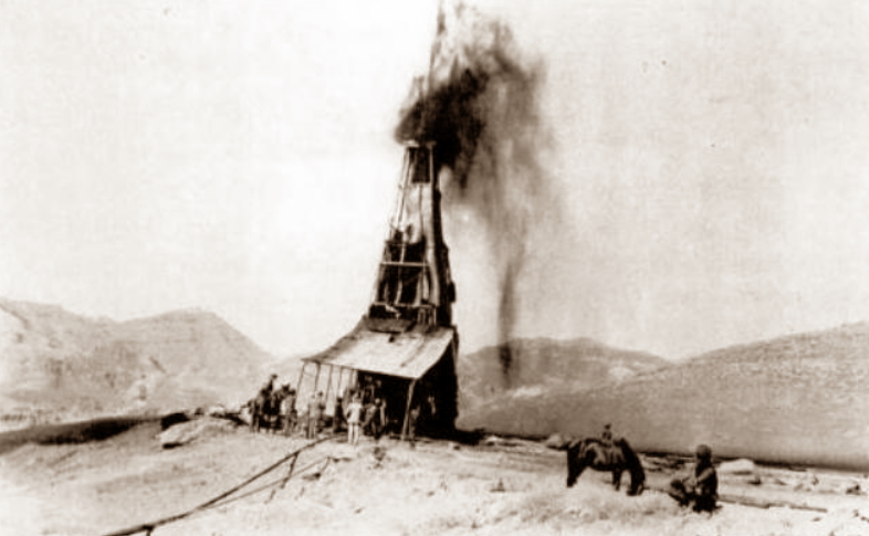 Masjed Soleiman gusher 1908