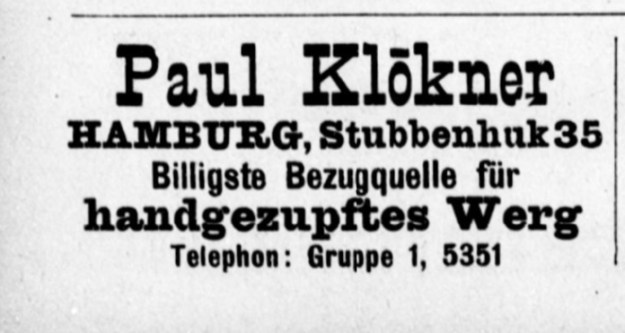 Paul Klökner Hamburg