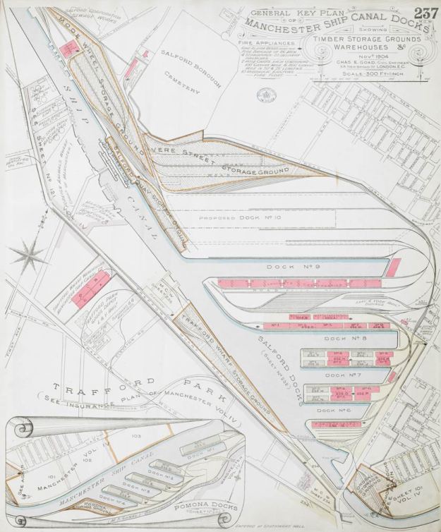 Salford Docks, Trafford Park 1904