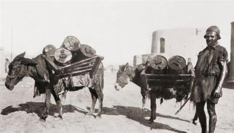 petroleum transport, Persia 1910